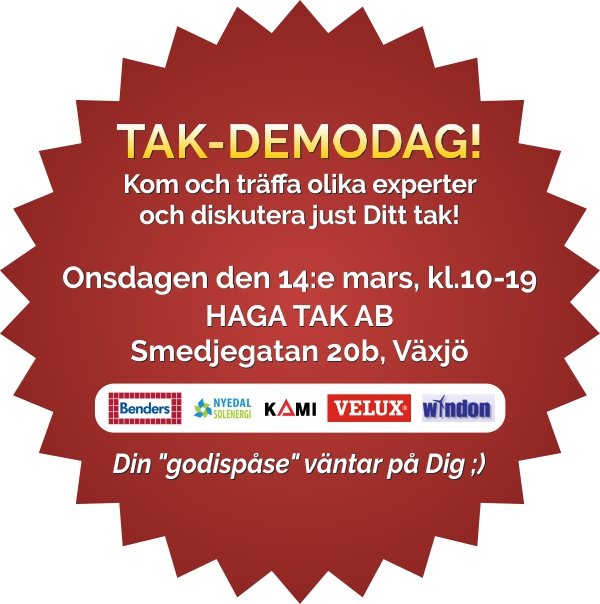 Tak demodag i Växjö